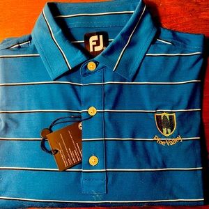 Footjoy  “Pine Valley” Medium polo. New with tags.